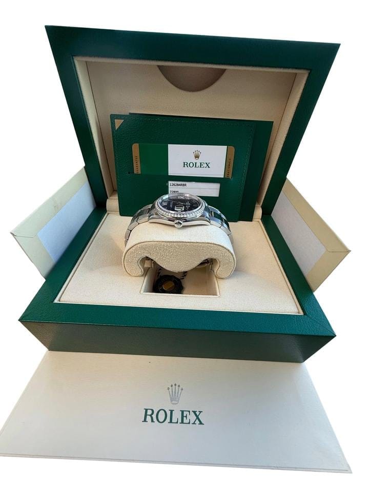 Rolex | Datejust | 126284RBR | Steel | 36 mm | Steel | Purple | Automatic
