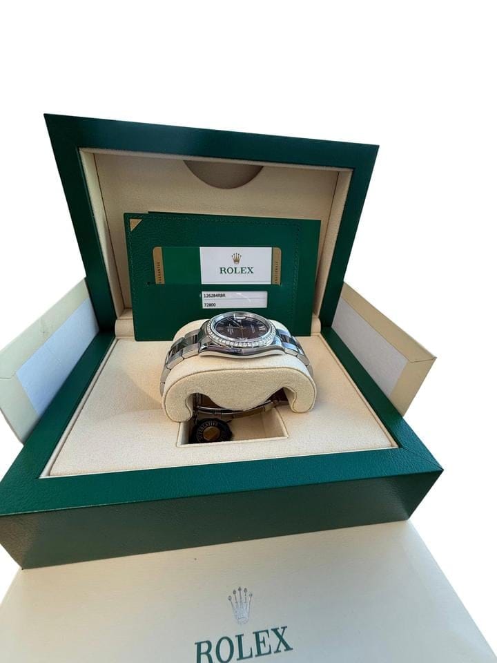 Rolex | Datejust | 126284RBR | Steel | 36 mm | Steel | Purple | Automatic