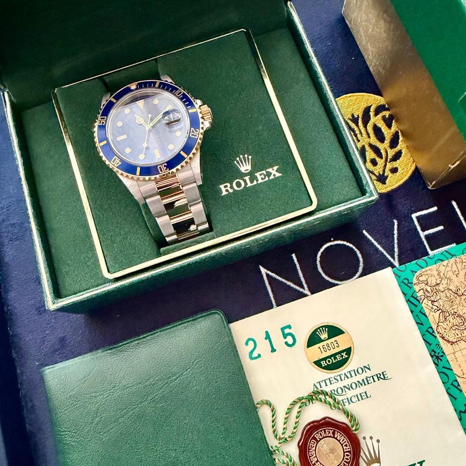 Rolex | Submariner | 16803 | Gold/Steel | 40 mm | Gold/Steel | Blue | Automatic