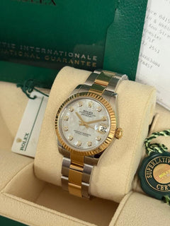 Rolex | Datejust | 278273 | Gold/Steel | 31 x 37 mm | Gold/Steel | Mother of pearl | Automatic