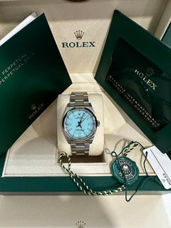Rolex | Oyster Perpetual | M126000-0006 | Steel | 36 mm | Steel | Blue | Automatic