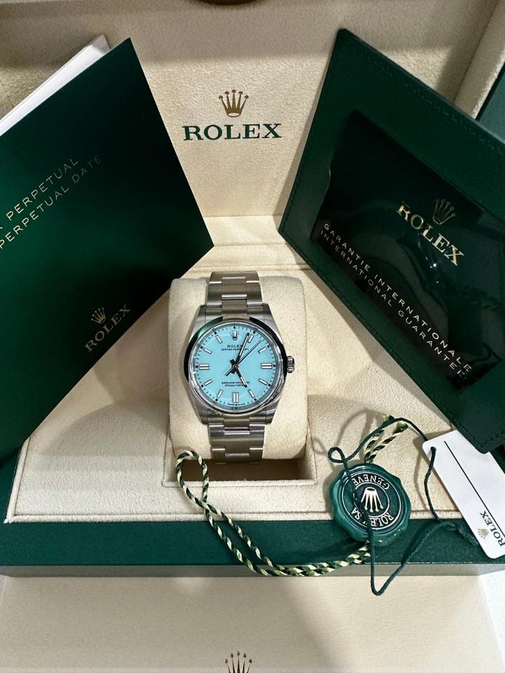 Rolex | Oyster Perpetual | M126000-0006 | Steel | 36 mm | Steel | Blue | Automatic