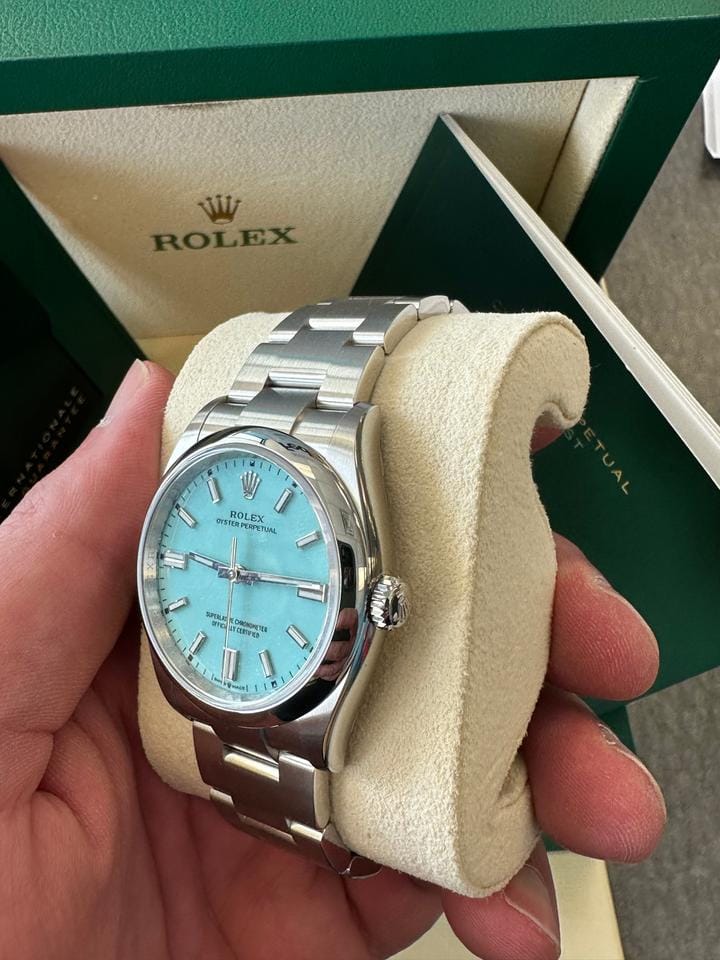 Rolex | Oyster Perpetual | M126000-0006 | Steel | 36 mm | Steel | Blue | Automatic