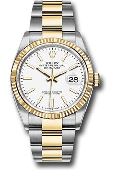 Rolex | Datejust | 126233-0030 | Gold/Steel | 36 mm | Gold/Steel | White | Automatic