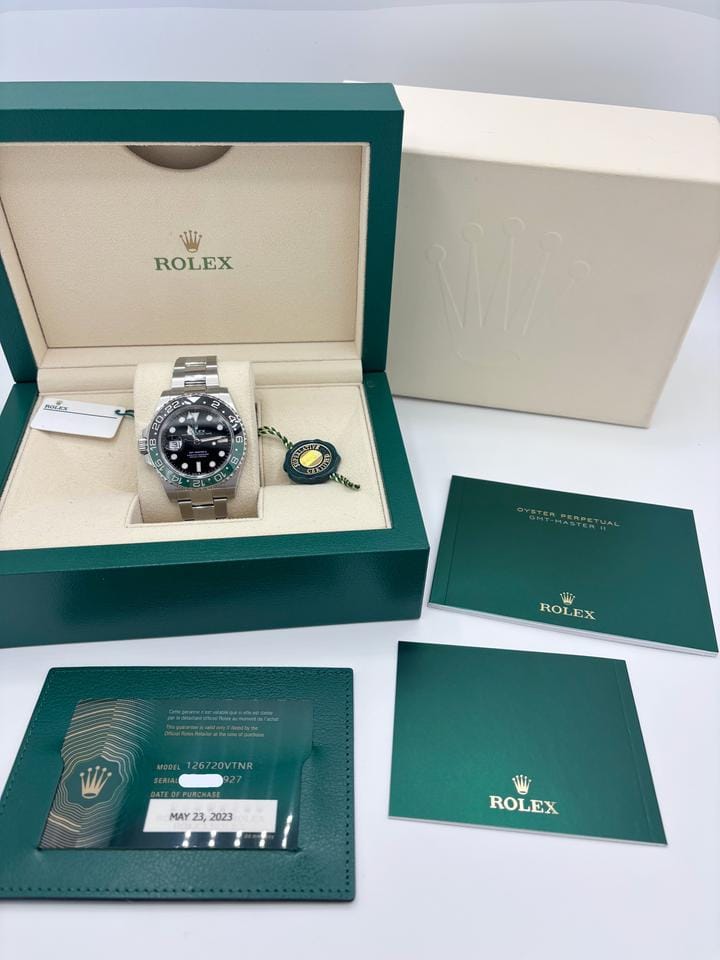 Rolex GMT-Master II126720 VT GMT-Master II "Sprite" 40 mm Steel Automatic Men's Watch 2023 B/P