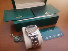 Rolex | Datejust | 126331 | 41 mm | Gold/Steel | Green | Automatic