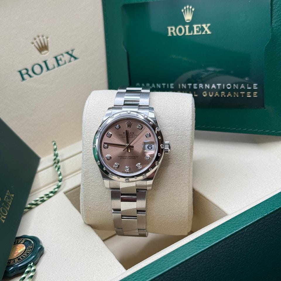 Rolex | Datejust | 278344RBR | Gold/Steel | 31 mm | Steel | Pink | Automatic