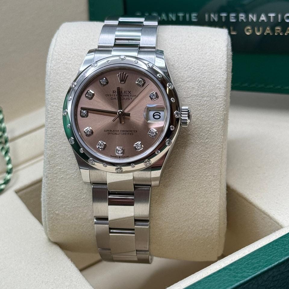 Rolex | Datejust | 278344RBR | Gold/Steel | 31 mm | Steel | Pink | Automatic