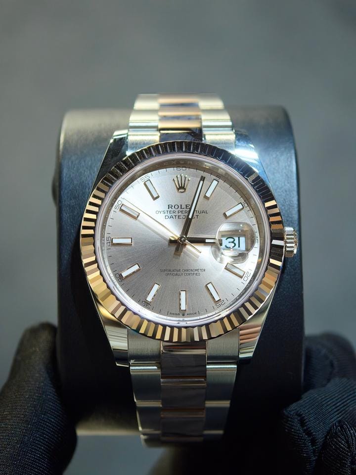 Rolex | Datejust | 126331 | Gold/Steel | 41 mm | Gold/Steel | Silver (solid) | Automatic