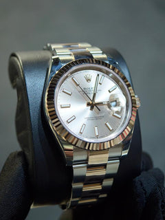 Rolex | Datejust | 126331 | Gold/Steel | 41 mm | Gold/Steel | Silver (solid) | Automatic
