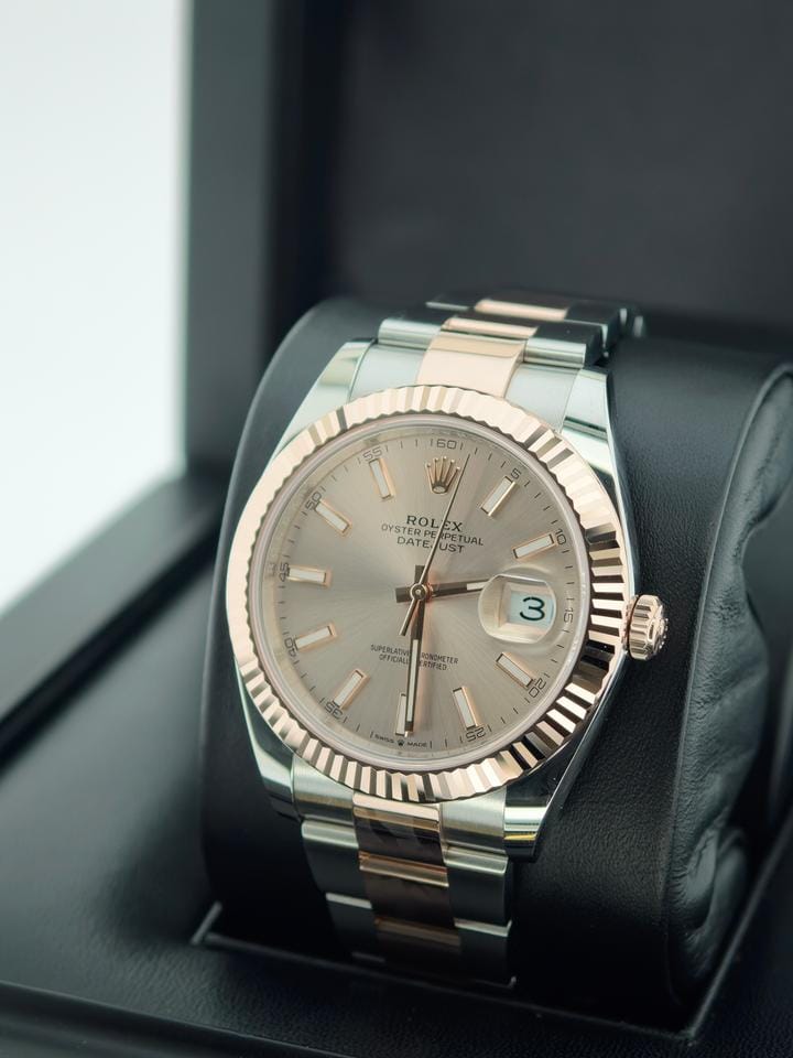Rolex | Datejust | 126331 | Gold/Steel | 41 mm | Gold/Steel | Silver (solid) | Automatic