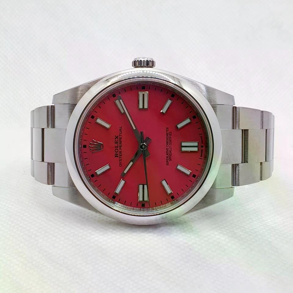 Rolex | Oyster Perpetual | 124300 | Steel | 41 mm | Steel | Red | Automatic