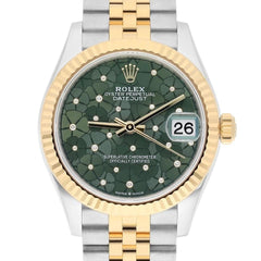 Rolex | Datejust | 278273-0032 | 31 mm | Gold/Steel | Green | Automatic