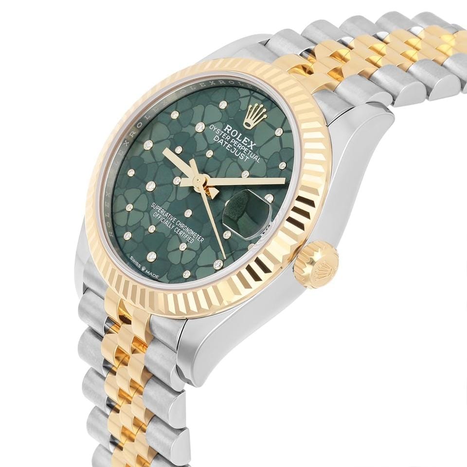 Rolex | Datejust | 278273-0032 | 31 mm | Gold/Steel | Green | Automatic