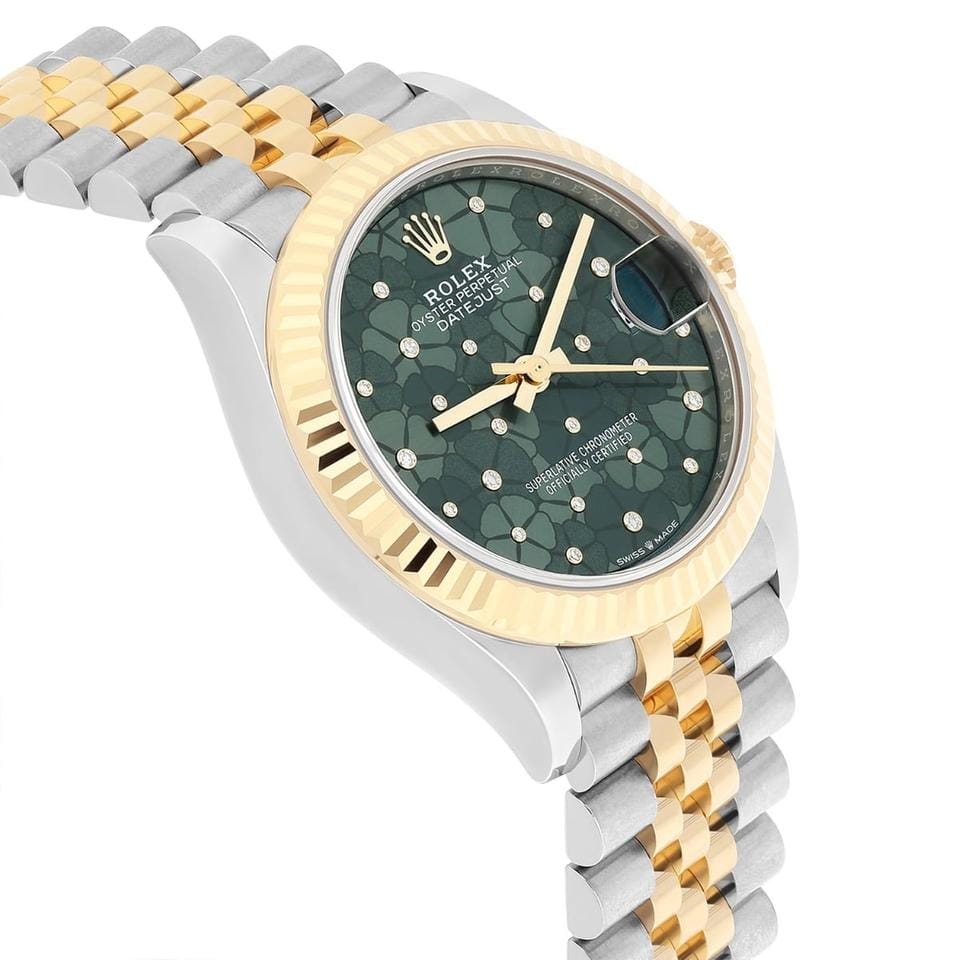 Rolex | Datejust | 278273-0032 | 31 mm | Gold/Steel | Green | Automatic