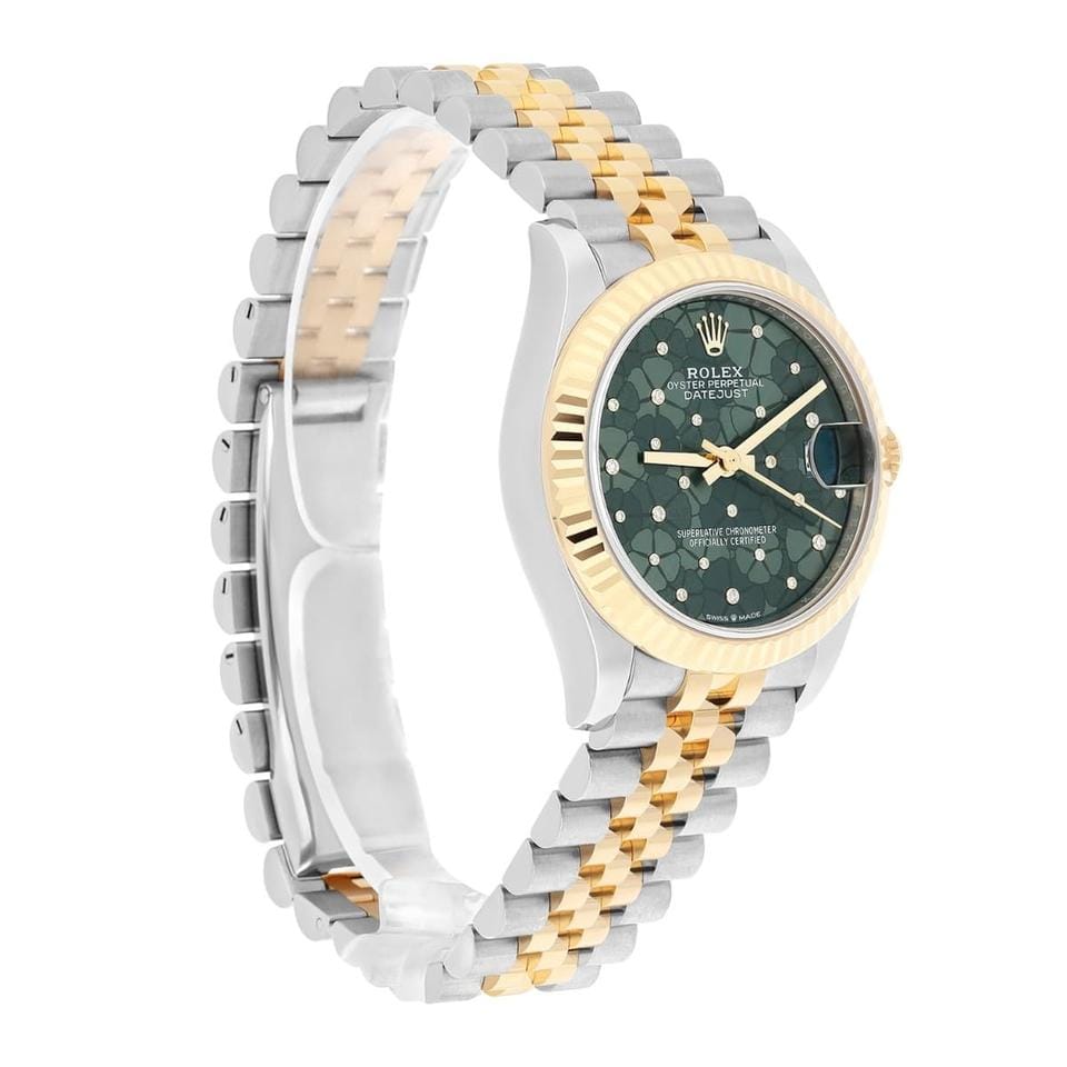 Rolex | Datejust | 278273-0032 | 31 mm | Gold/Steel | Green | Automatic