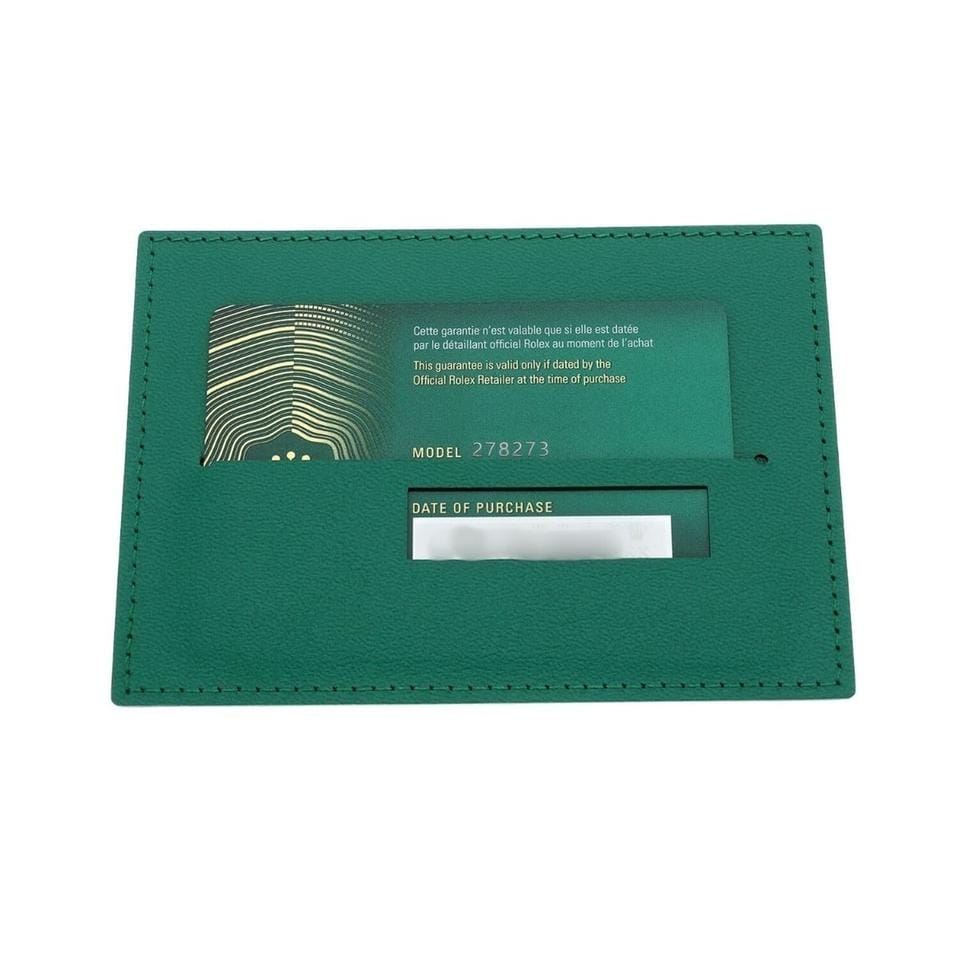 Rolex | Datejust | 278273-0032 | 31 mm | Gold/Steel | Green | Automatic
