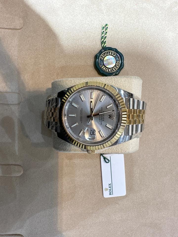 Rolex | Datejust | 126333-0002 | Gold/Steel | 41 mm | Gold/Steel | Silver | Automatic