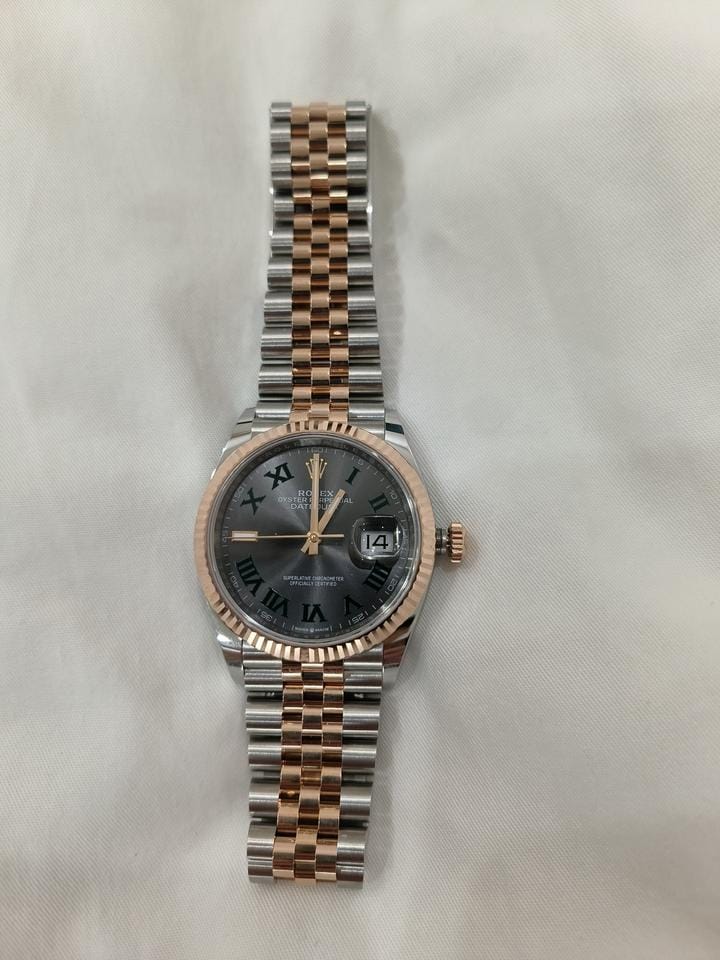 Rolex | Datejust | 126231 | Rose gold | 36 x 44 mm | Rose gold | Automatic