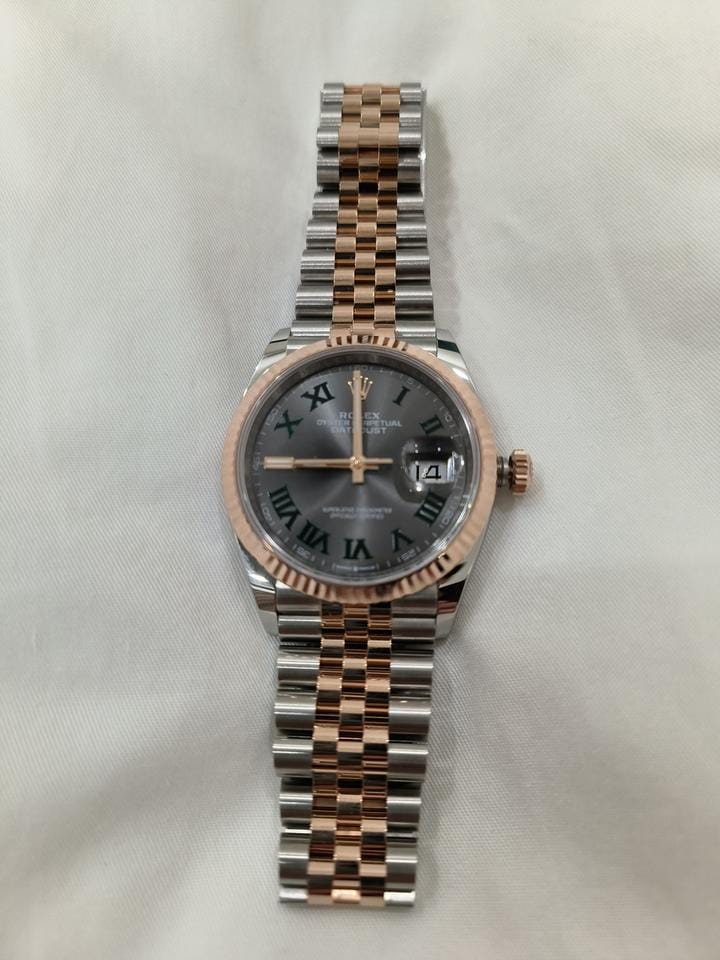 Rolex | Datejust | 126231 | Rose gold | 36 x 44 mm | Rose gold | Automatic