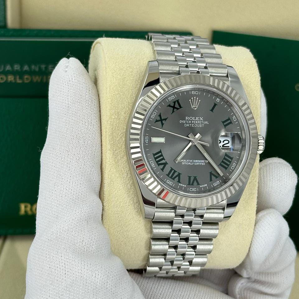 Rolex | Datejust | 126334-0022 | Steel | 41 mm | Steel | Grey | Automatic