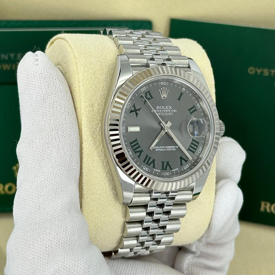 Rolex | Datejust | 126334-0022 | Steel | 41 mm | Steel | Grey | Automatic