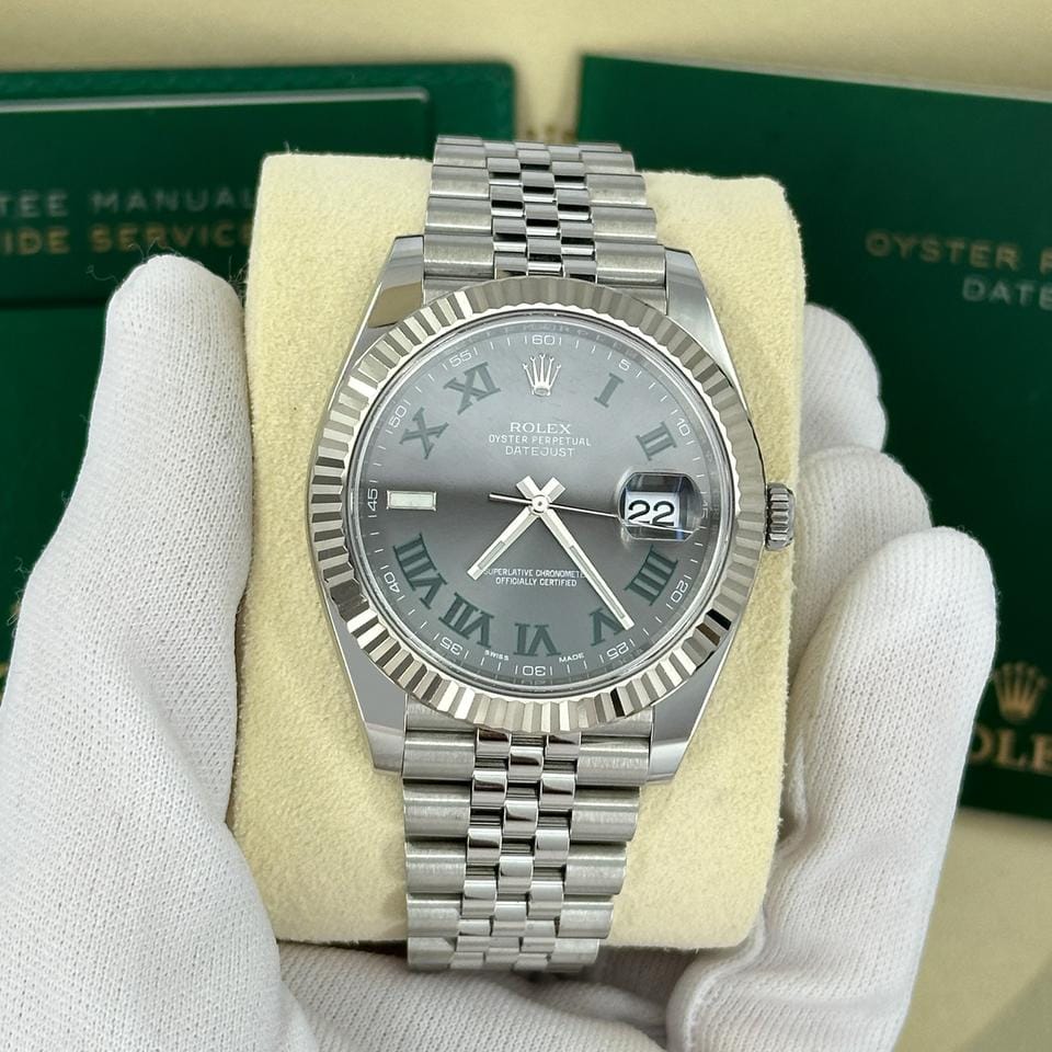Rolex | Datejust | 126334-0022 | Steel | 41 mm | Steel | Grey | Automatic