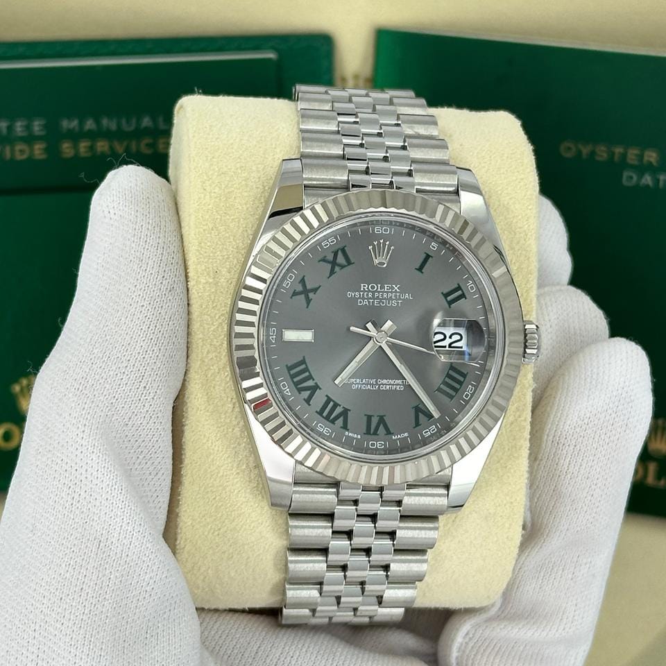 Rolex | Datejust | 126334-0022 | Steel | 41 mm | Steel | Grey | Automatic