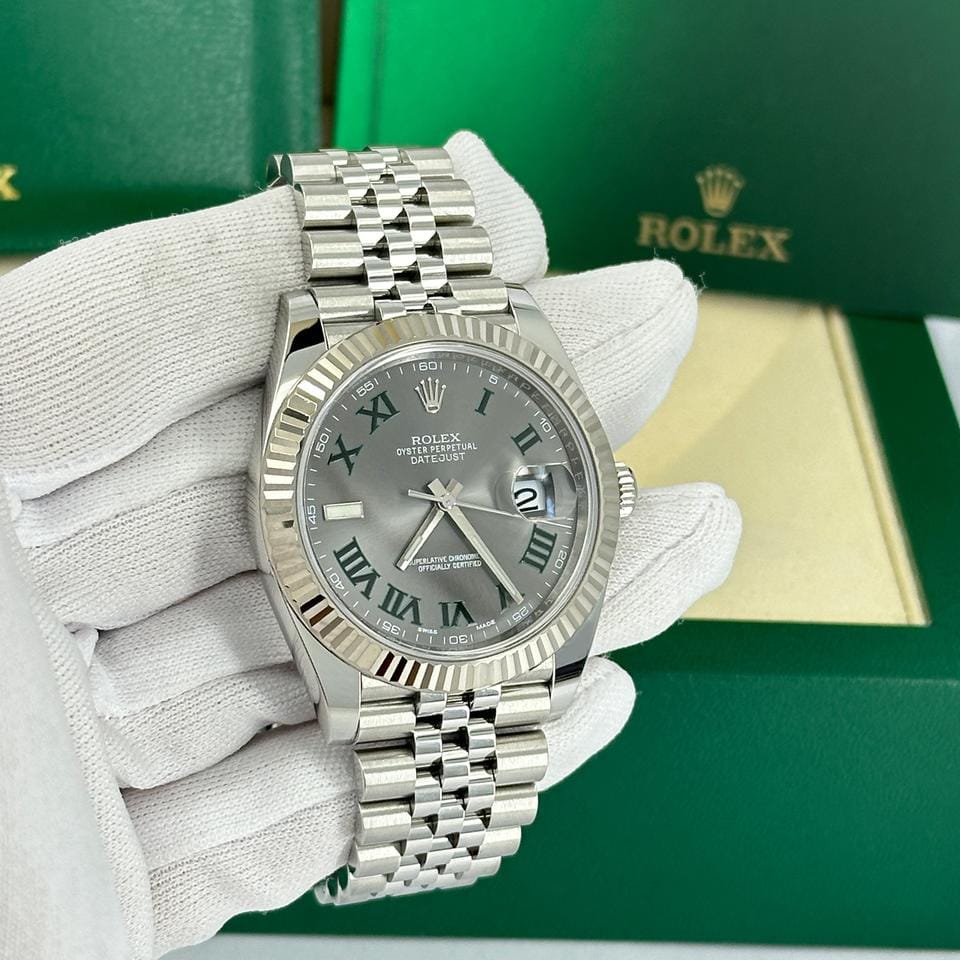Rolex | Datejust | 126334-0022 | Steel | 41 mm | Steel | Grey | Automatic