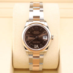 Rolex | Datejust | 278241 | Gold/Steel | 31 mm | Gold/Steel | Brown | Automatic