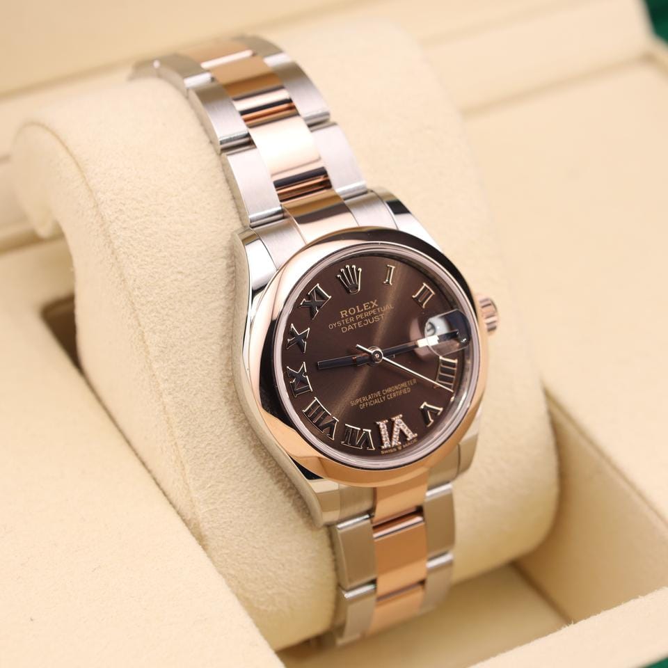 Rolex | Datejust | 278241 | Gold/Steel | 31 mm | Gold/Steel | Brown | Automatic