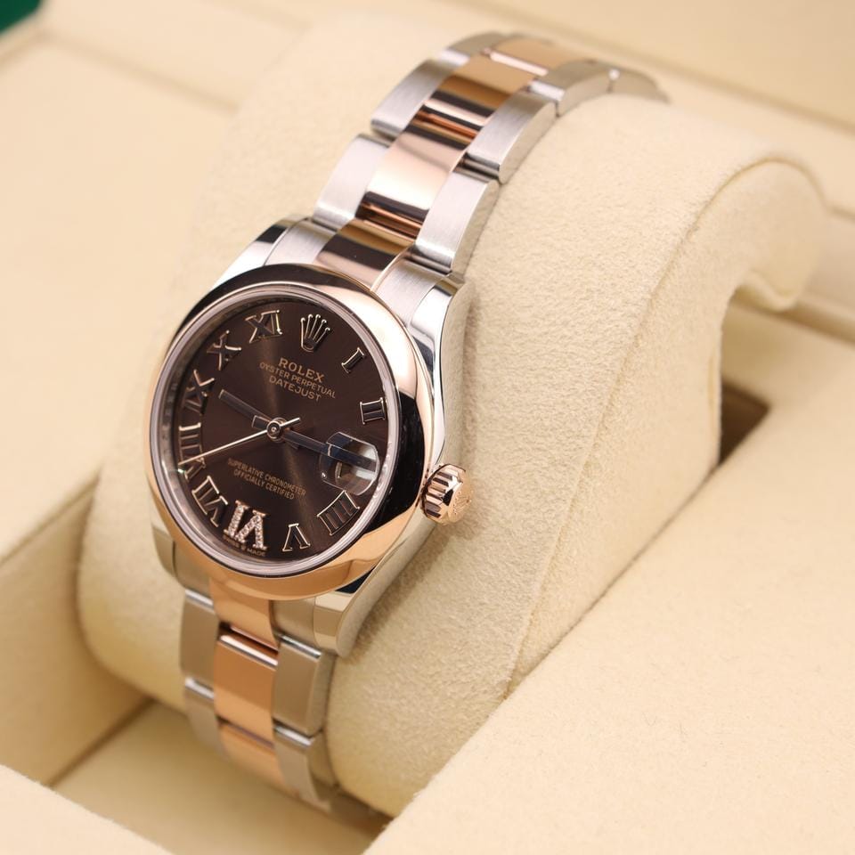 Rolex | Datejust | 278241 | Gold/Steel | 31 mm | Gold/Steel | Brown | Automatic
