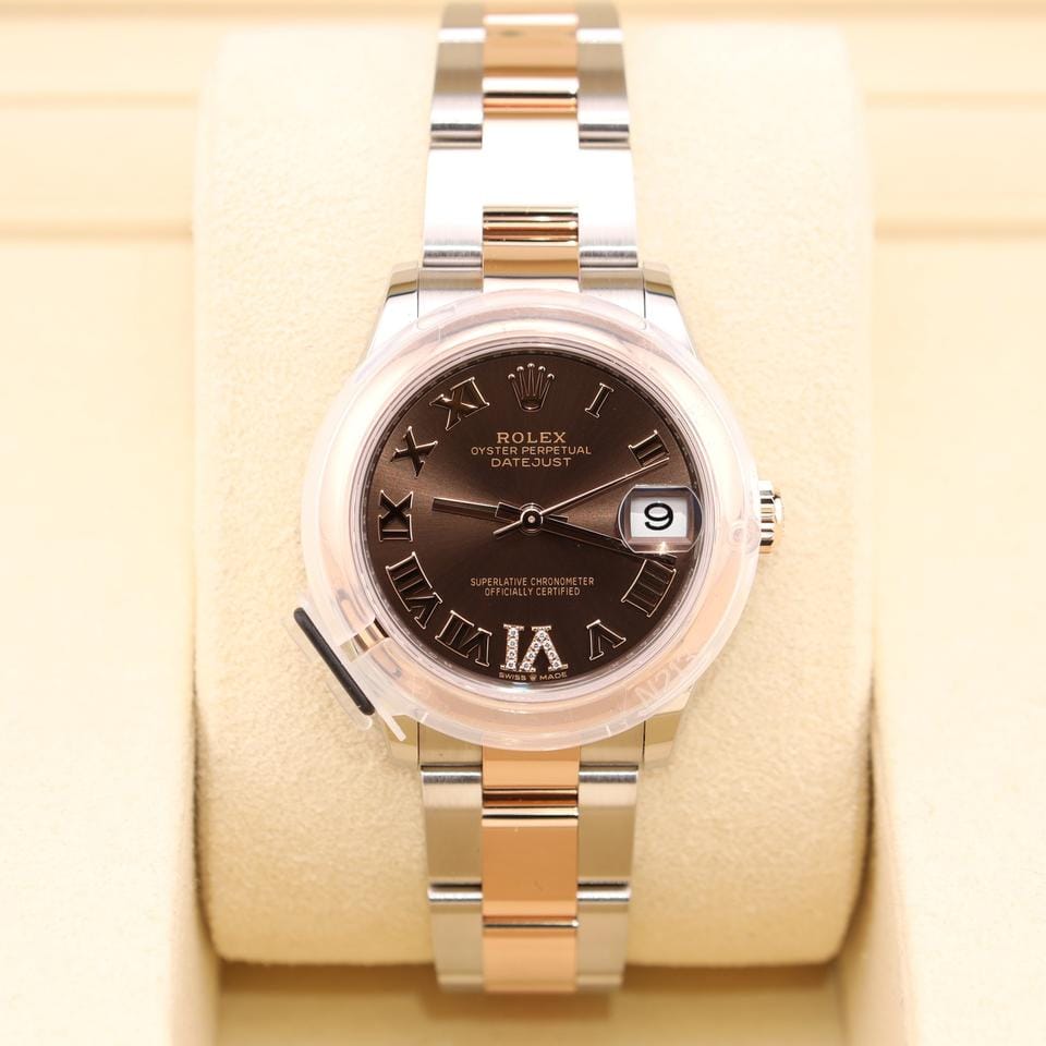 Rolex | Datejust | 278241 | Gold/Steel | 31 mm | Gold/Steel | Brown | Automatic