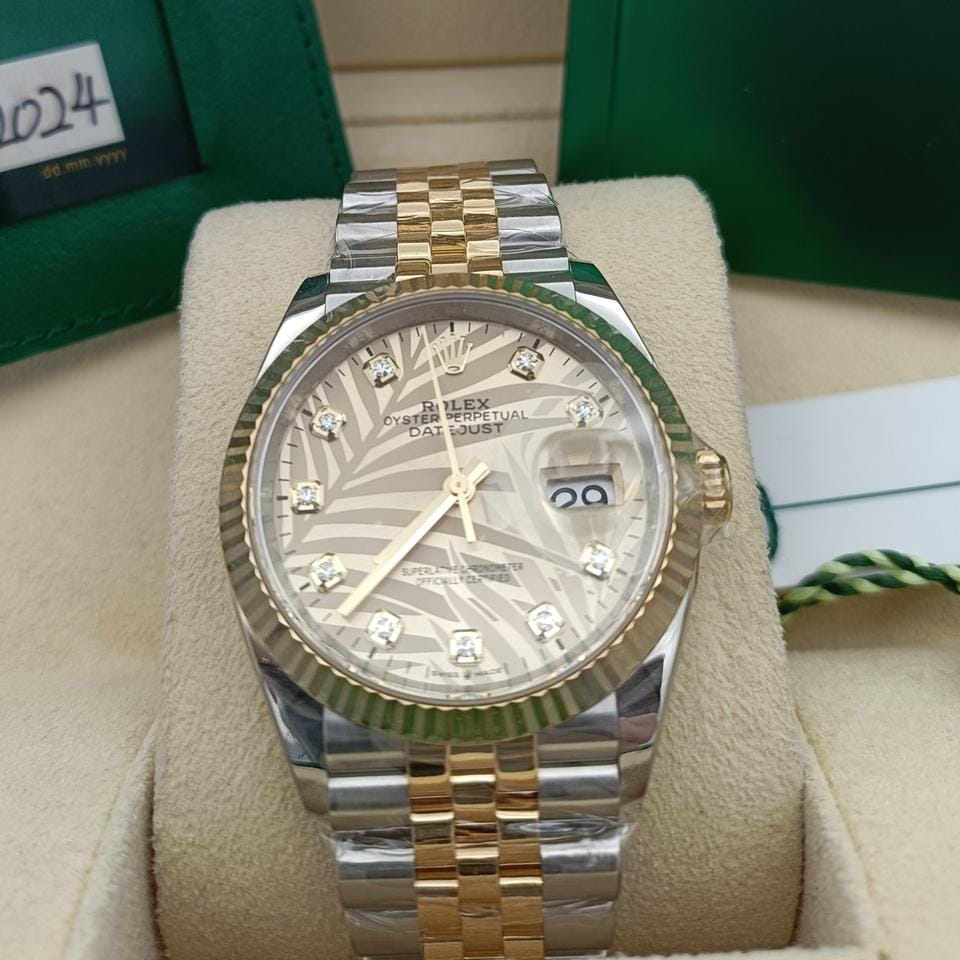 Rolex | Datejust | 126233 | Steel | 36 mm | Gold/Steel | Gold | Automatic