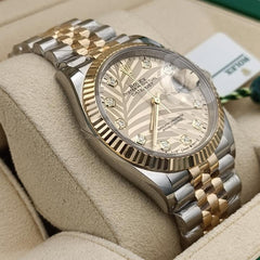 Rolex | Datejust | 126233 | Steel | 36 mm | Gold/Steel | Gold | Automatic