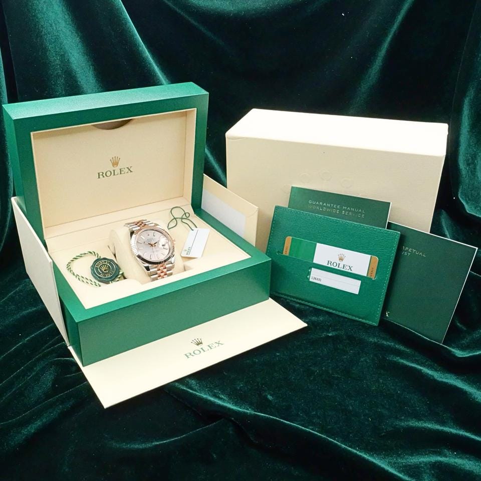 Rolex | Datejust | 126331 | Steel | 41 mm | Gold/Steel | Silver | Automatic