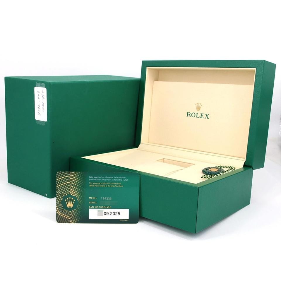 Rolex | Datejust | 126233G | Gold/Steel | 36 mm | Gold/Steel | Black | Automatic