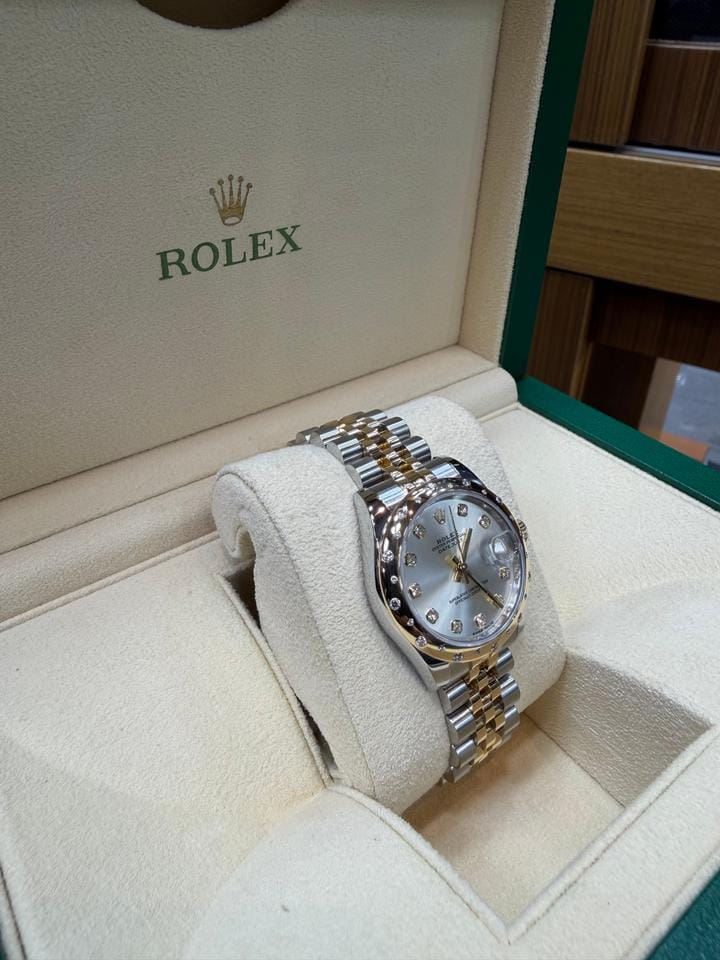 Rolex | Datejust | 178343 | Gold/Steel | 31 mm | Gold/Steel | Silver | Automatic