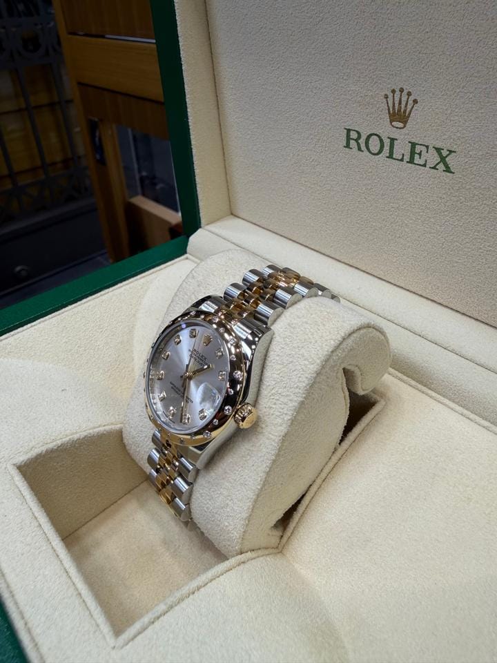Rolex | Datejust | 178343 | Gold/Steel | 31 mm | Gold/Steel | Silver | Automatic