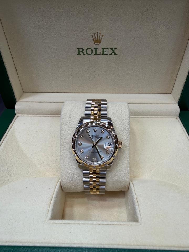 Rolex | Datejust | 178343 | Gold/Steel | 31 mm | Gold/Steel | Silver | Automatic