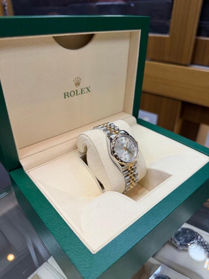 Rolex | Datejust | 178343 | Gold/Steel | 31 mm | Gold/Steel | Silver | Automatic