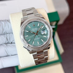 Rolex | Datejust | 126334 | Steel | 41 x 49 mm | Steel | Green | Automatic