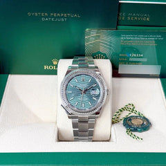 Rolex | Datejust | 126334 | Steel | 41 x 49 mm | Steel | Green | Automatic