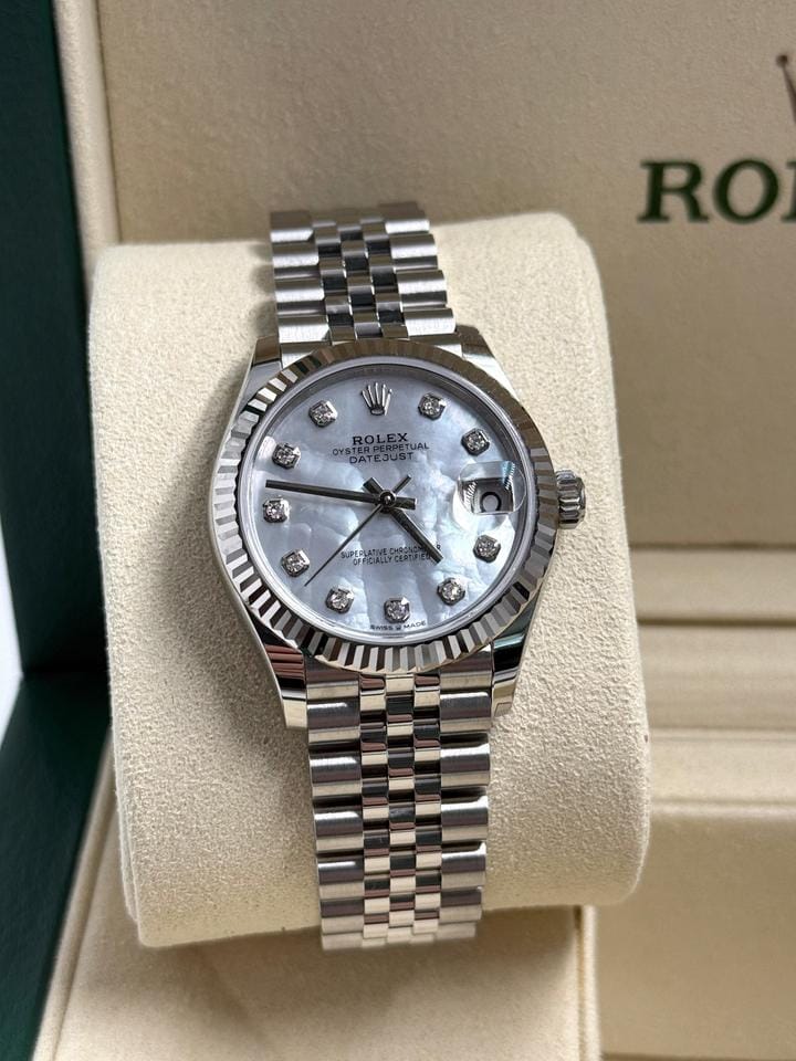 Rolex | Datejust | 278274 NG WHITE JUB | Steel | 31 mm | Steel | Silver | Automatic