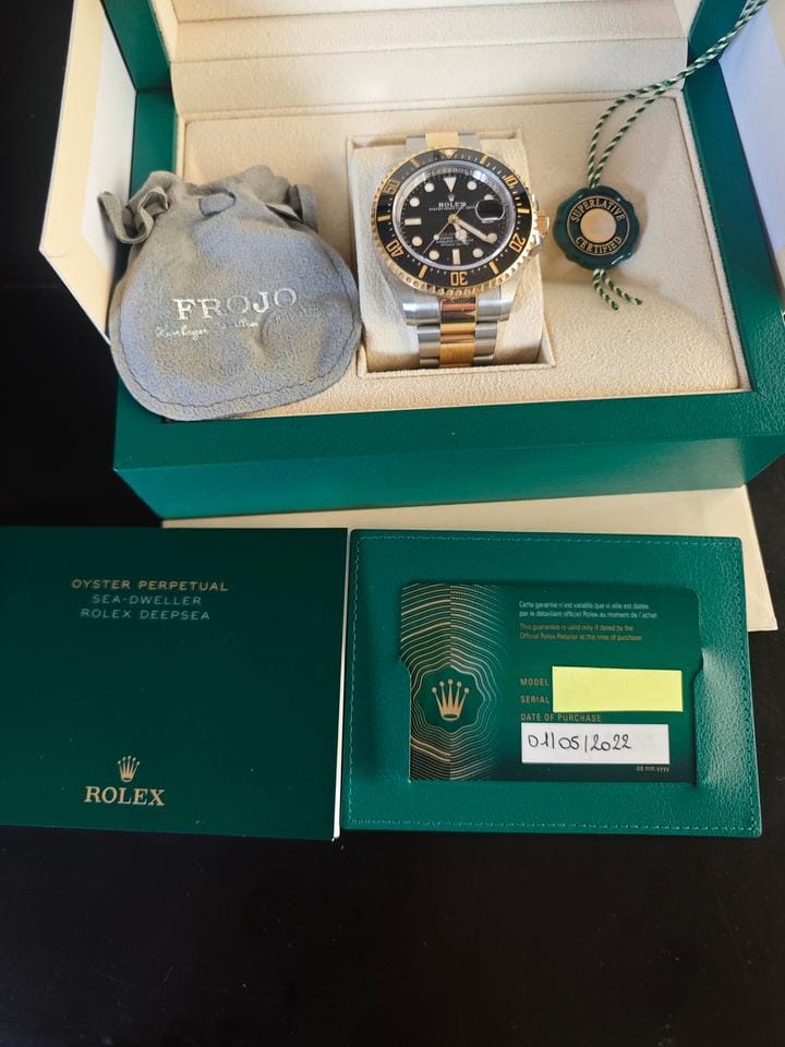 Rolex | Sea-Dweller | 126603 | 43 mm | Gold/Steel | Automatic
