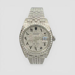 Rolex | Datejust | 126300 ARABIC FULL ICED JUBILEE