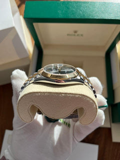 Rolex | Datejust | 126303 | Yellow gold | 41 mm | Gold/Steel | Grey | Automatic