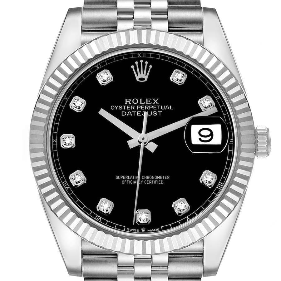 Rolex | Datejust | 126334-0012 | Steel | 41 mm | Steel | Black | Automatic