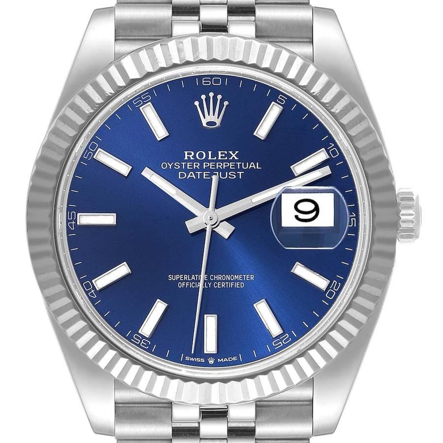 Rolex | Datejust | 126334-0002 | Steel | 41 mm | Steel | Blue | Automatic