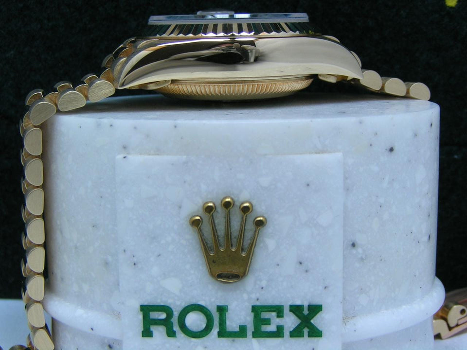 Rolex | Datejust | 69178 | Yellow gold | 26 mm | Yellow gold | Blue | Automatic
